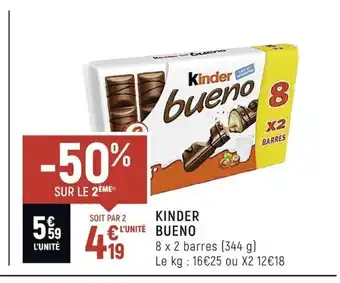 Spar Kinder Bueno offre