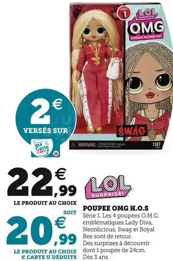 Hyper U Lol poupee omg h.o.s offre