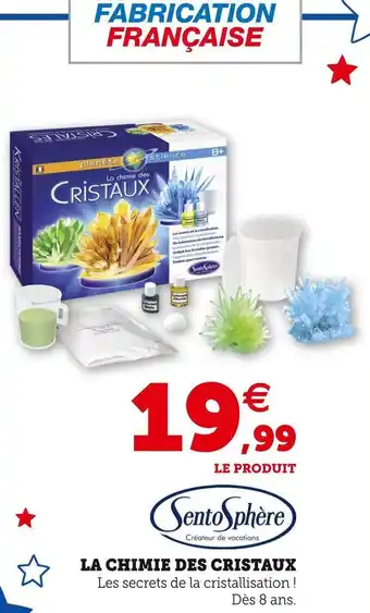 SentosphĂšre la chimie des cristaux