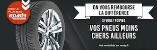 Roady Roady prix le plus bas sur les pneus offre
