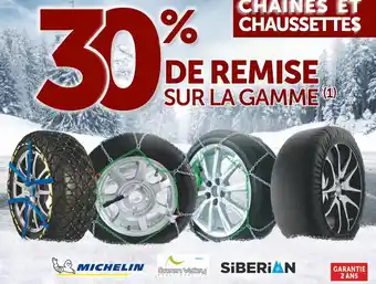 Roady Michelin / green valley / siberian chaînes et chaussettes offre