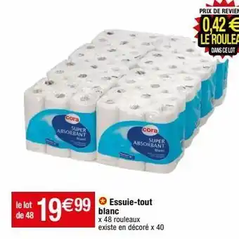 Migros Essuie tout cora offre