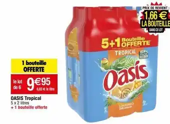 Migros Boissons oasis offre