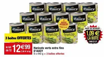 Haricots verts d'aucy