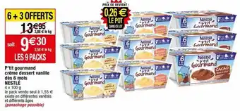 Migros Dessus de lit bébé nestlé offre
