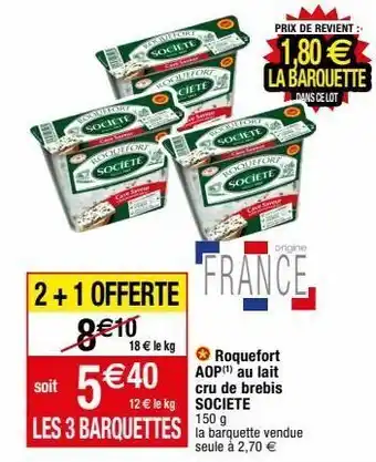 Roquefort société