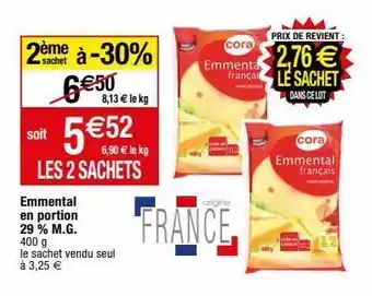 Migros Emmental cora offre
