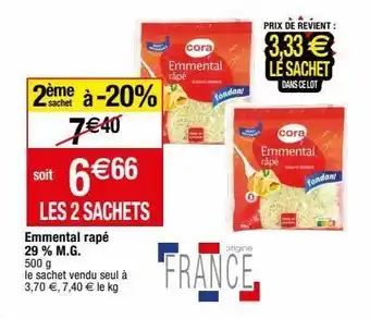 Migros Emmental cora offre