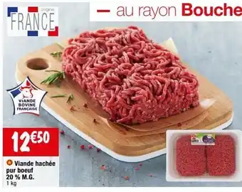 Migros Viande hachée de boeuf offre
