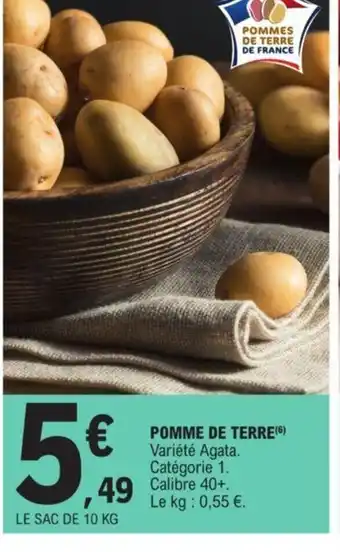 E.Leclerc Pomme de Terre offre