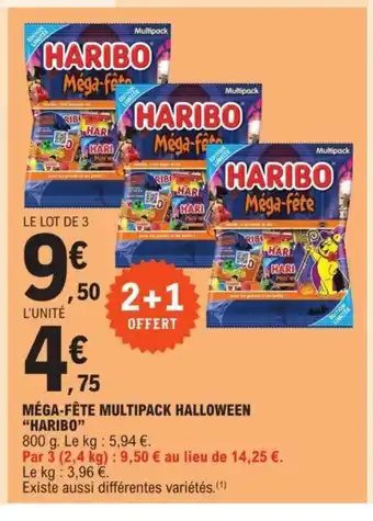 E.Leclerc Mega-Fete Multipack Halloween "Haribo" offre