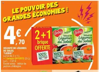 E.Leclerc Veloute De Legumes Du Soleil "Liebig" offre