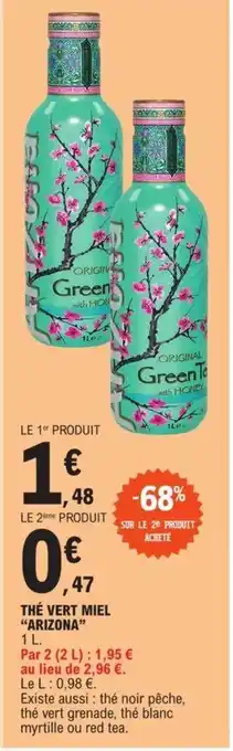 E.Leclerc The Vert Miel "Arizona" offre