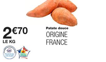 Monoprix Patate douce offre
