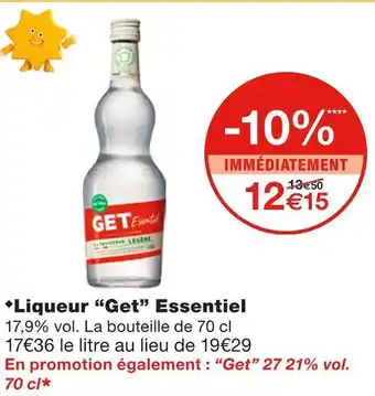 Get liqueur essentiel