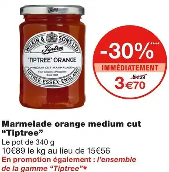 Monoprix Tiptree marmelade orange medium cut offre