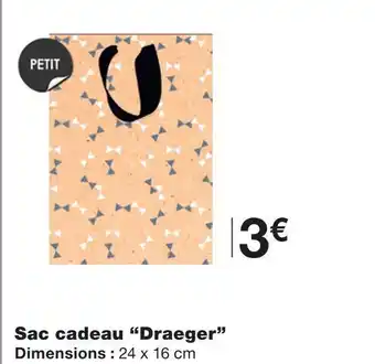 Monoprix Draeger sac cadeau offre