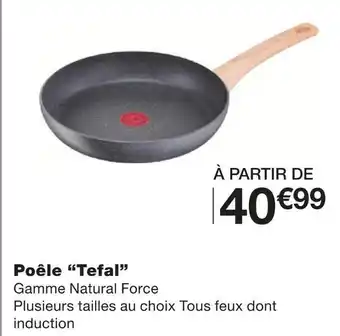 Monoprix Tefal poêle offre