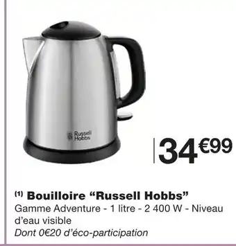 Monoprix Russell hobbs bouilloire offre