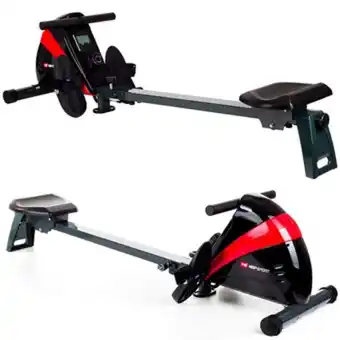 Go Sport Fitness hs hop sport hop-sport rameur dappartement hs-030r boost - rameur pliable, 10 niveaux de résistance, système de frein offre