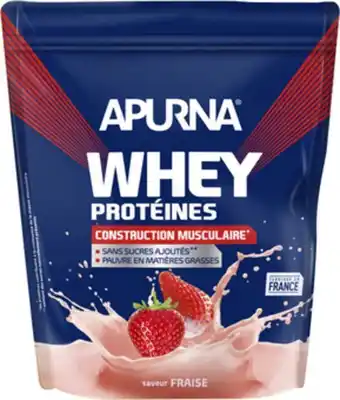 Apurna whey fraise doypack 750g