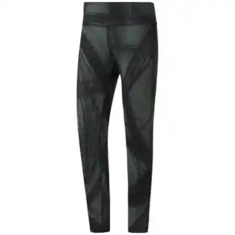Yoga femme reebok collant femme lux bold - chalked movement