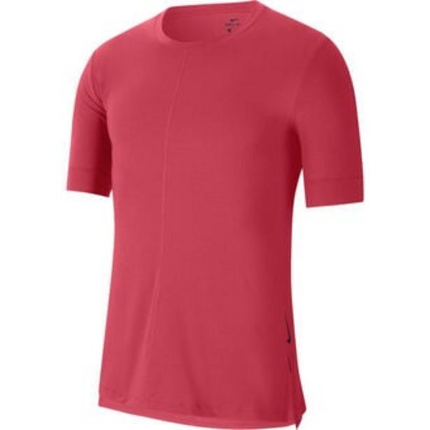 Promo Nike m nk dry top ss yoga chez Go Sport