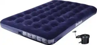 Matelas gonflable camping best way airbed 2pl + pompe elect plug