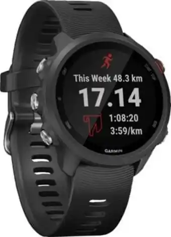 Montre connectée garmin montre connectée forerunner 245 music noir