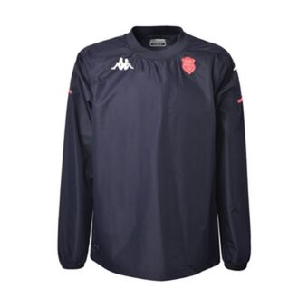 Go Sport Rugby homme kappa sweatshirt arain pro 4 stade français paris - bleu - pour homme offre