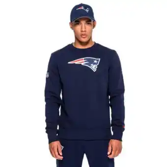 Football homme new era new era new england patriots team logo crew neck