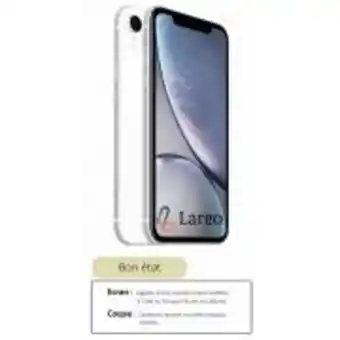Iphone reconditionné largo ipxr128wlh2