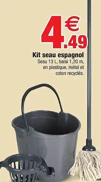Bazarland Kit seau espagnol offre