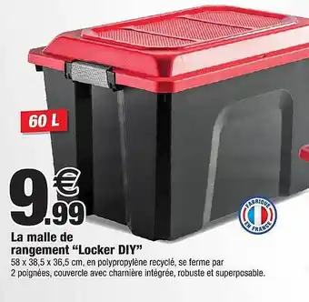 Bazarland La malle de rangement offre