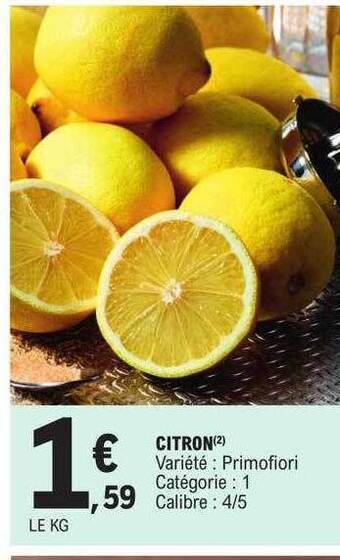E.Leclerc Citron offre