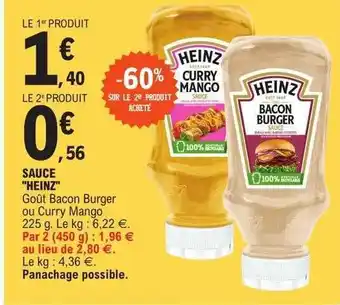 E.Leclerc Sauce offre