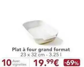 E.Leclerc Plat à four grand format offre