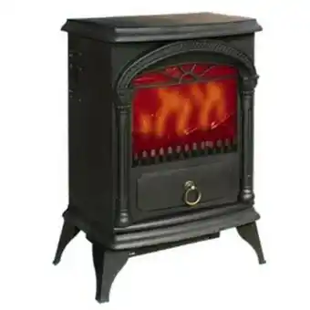 Truffaut Niklas - cheminée électrique effet flamme vive 1800w niklas santorin 41 x 25 x h55 cm offre