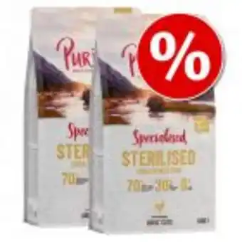 Zooplus Croquettes purizon 2 x 400 g pour chat à prix spécial ! offre