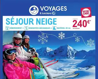 E.Leclerc Voyages e.leclerc offre
