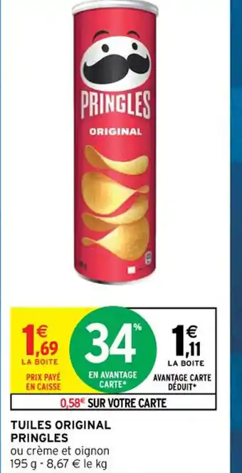 Tuiles Original Pringles
