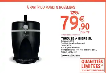 Intermarché Tireuse à Bière 5L offre