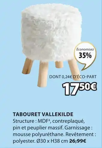 JYSK Tabouret Vallekilde offre
