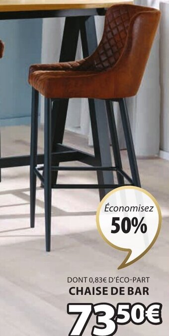 JYSK Chaise de Bar Pebringe offre