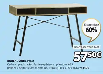 JYSK Bureau Abbetved offre