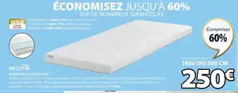 JYSK Surmatelas Gold T105 offre