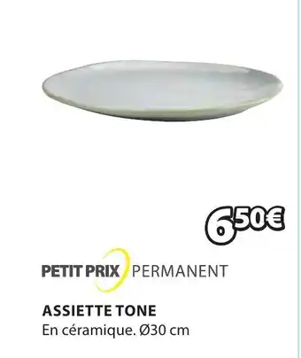 JYSK Assiette Tone offre
