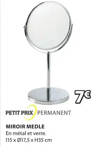 JYSK Miroir Medle offre