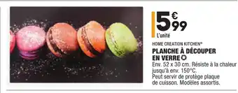 ALDI Planche à Découper en Verre offre