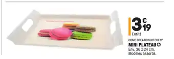 ALDI Mini Plateau offre